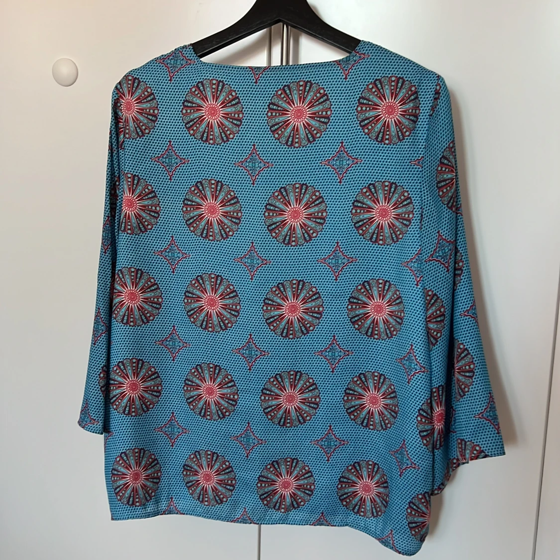 Mönstrad sommarcardigan - 90