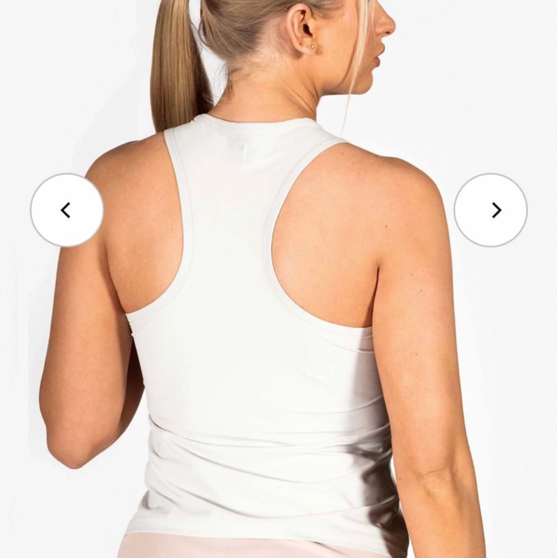 Träningslinne, ljusgrå - 90