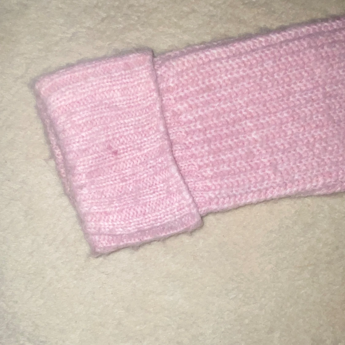 Rosa stickad tröja barn - 92