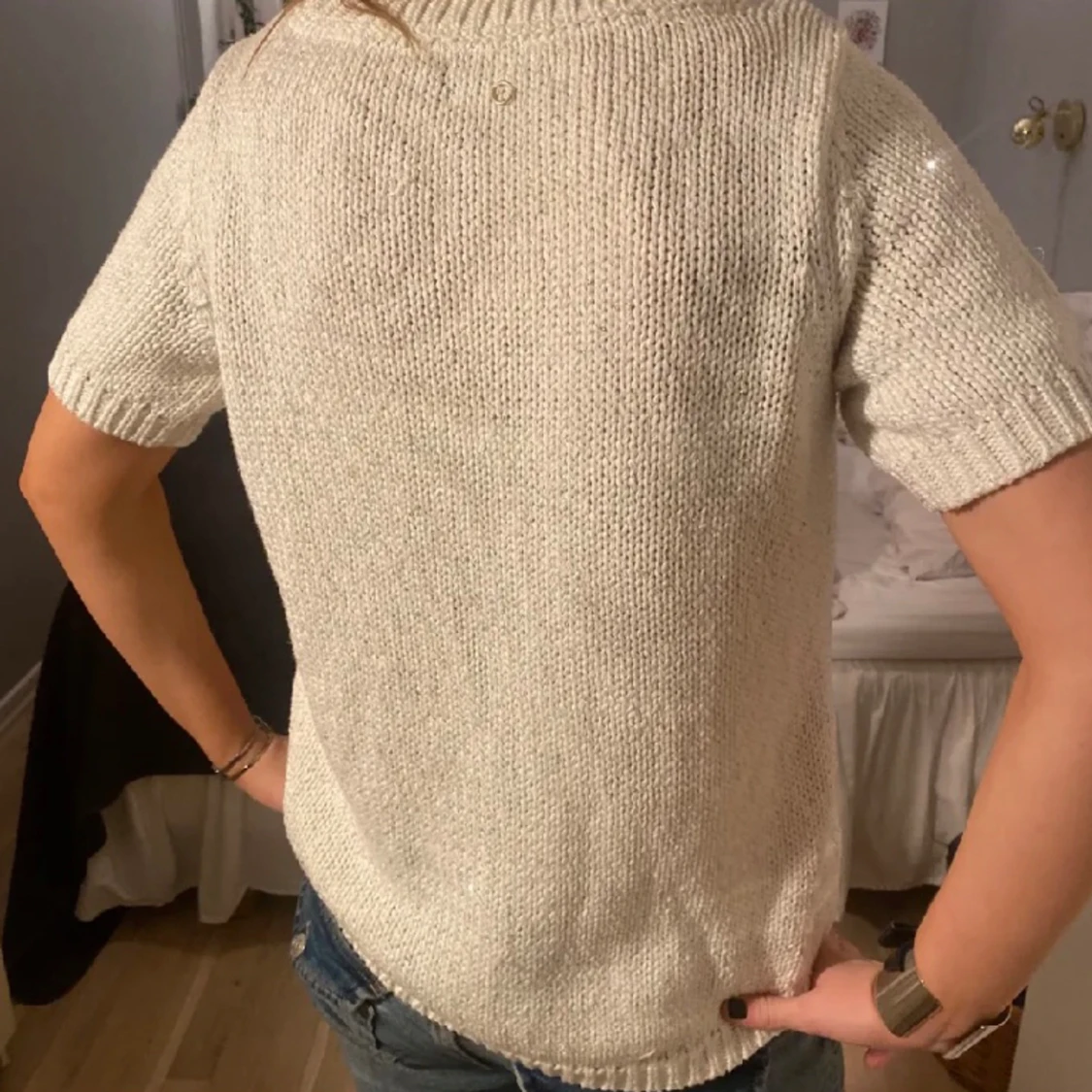 Kortärmad stickad - 90