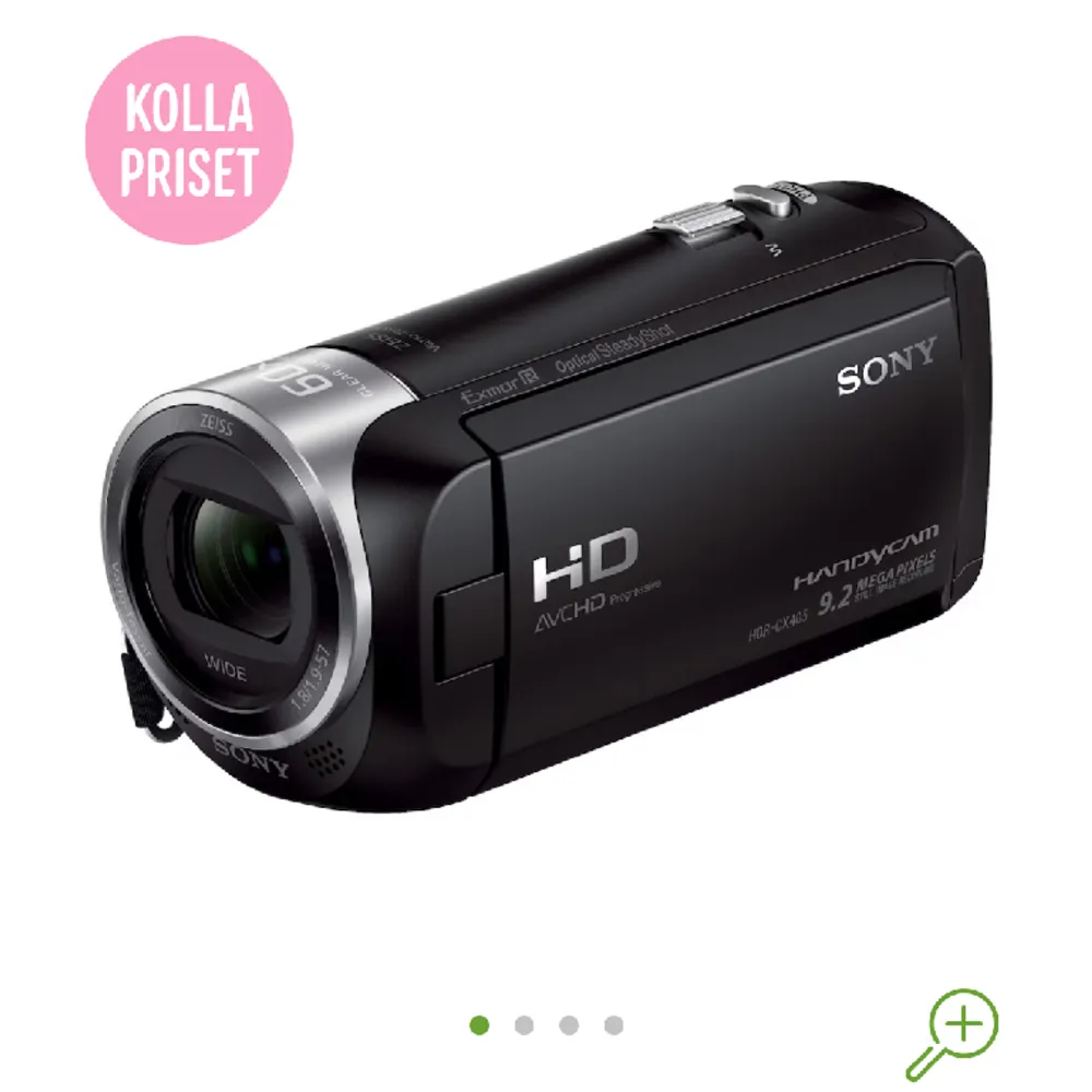 Intressekoll på min sony hd kamera, inga defekter alls. laddare mm medföljer. ny pris: 2490kr . Övrigt.