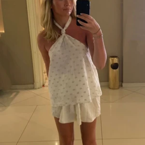 Zara topp halterneck  - Säljer denna populära halternecktopp från zara i strl s!