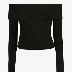 Off shoulder top  - Off shoulder glitter top från Gina, använd 1 gång. Storlek S🌟