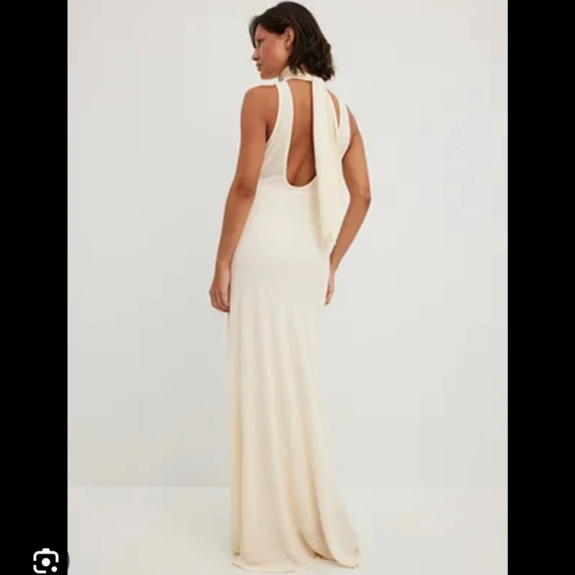 Clair rose klänning med öppen rygg - 90