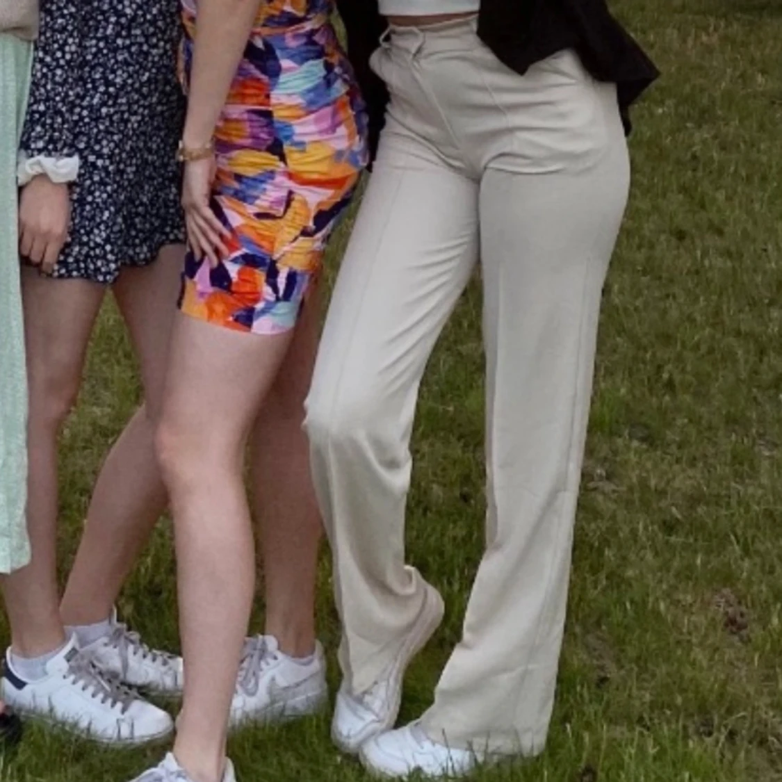 Beiga kostymbyxor Madlady - 91