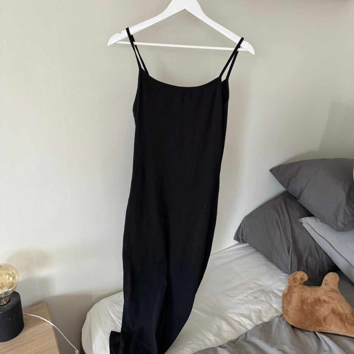 Lång svart känning