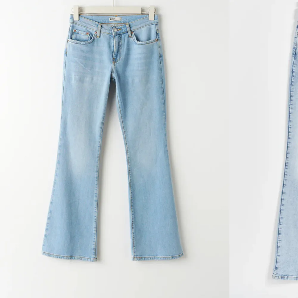 Blåa jeans, använda 1 gång Pris kan diskuteras vid snabb affär . Jeans & Byxor.
