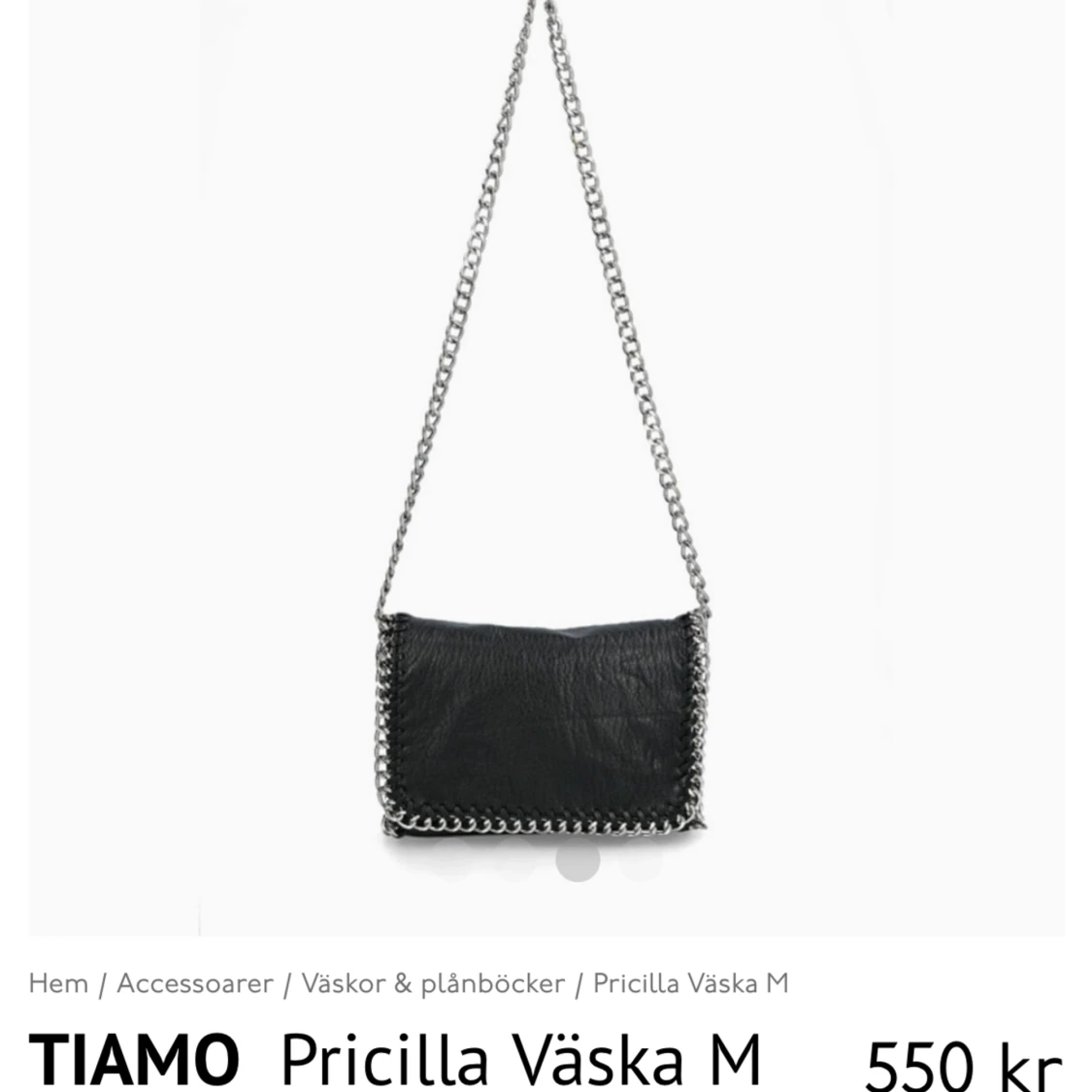 Helt oanvänd TIAMO väska köpt på Scorett med lapp kvar! - 90