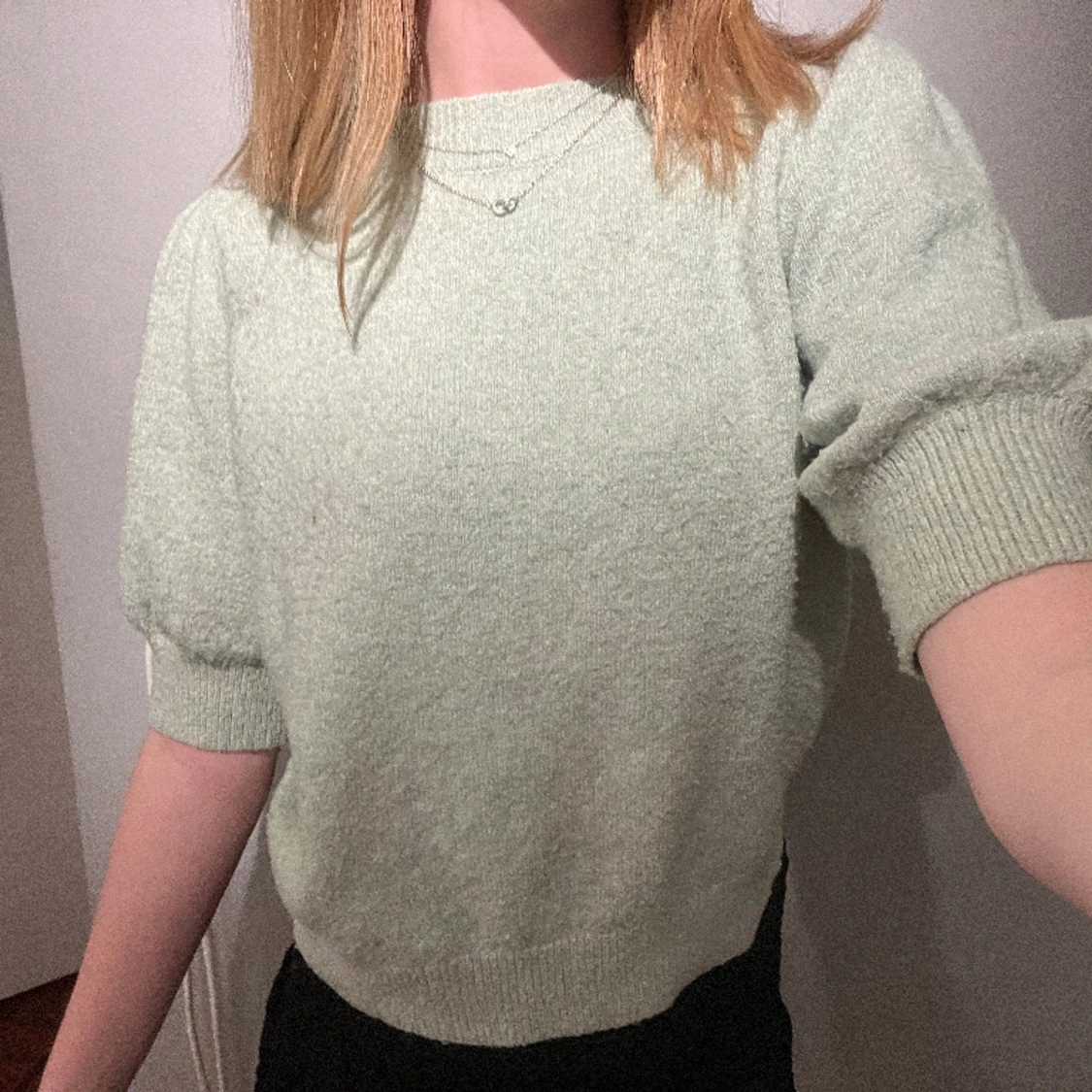 Stickad T-shirt - 90