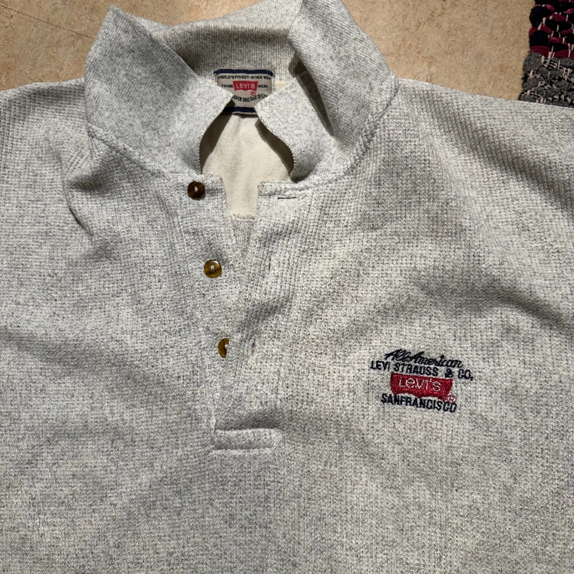 Vintage Levi's polo tröja. Levi Strauss & Co från 1973!!  - 90