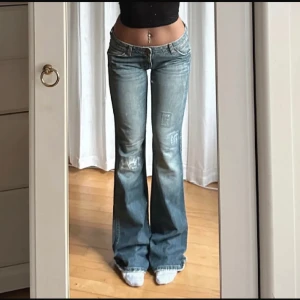 Wrangler jeans - Så snygga jeans från wrangler💓💓innerbenslängd 86 