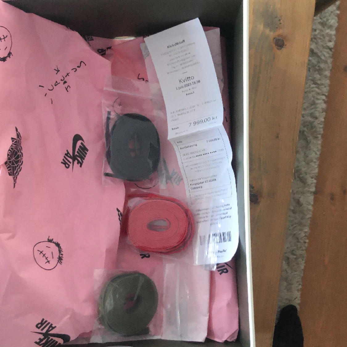 Nike Jordan 1 low x Travis - 91