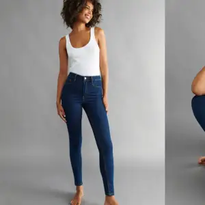 Säljer tre par Molly jeans från Gina tricot   120 kr/s 