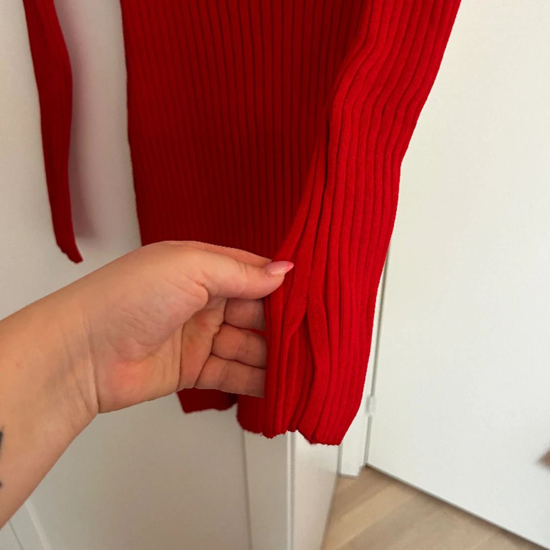 Röd klänning  - 90