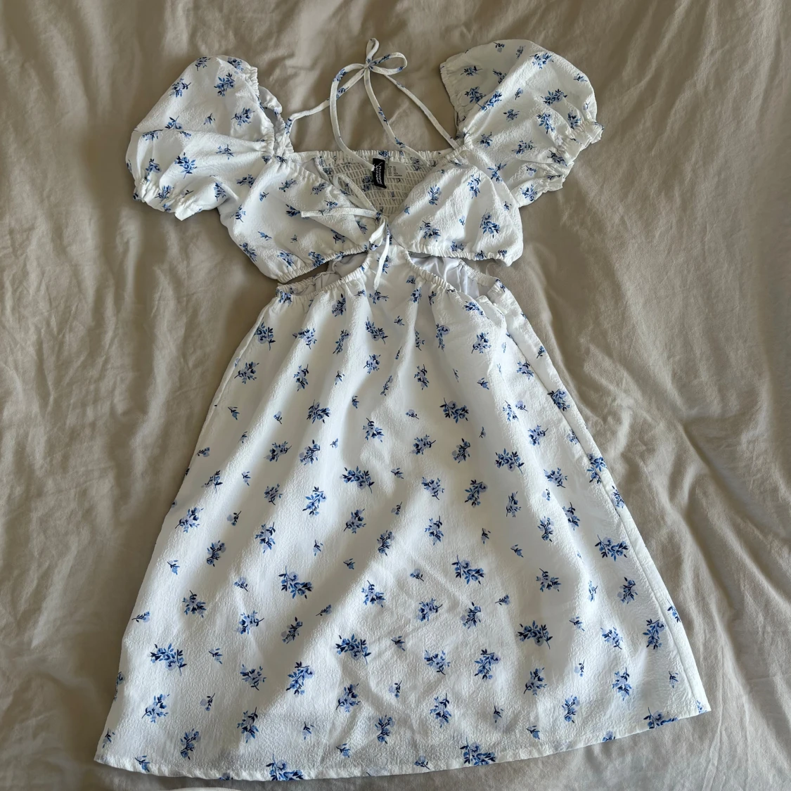 Blommig kort klänning🌸 - 91