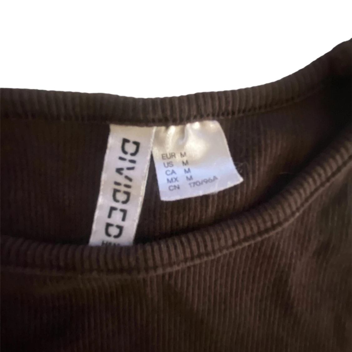 Brun kroppad tröja - 90