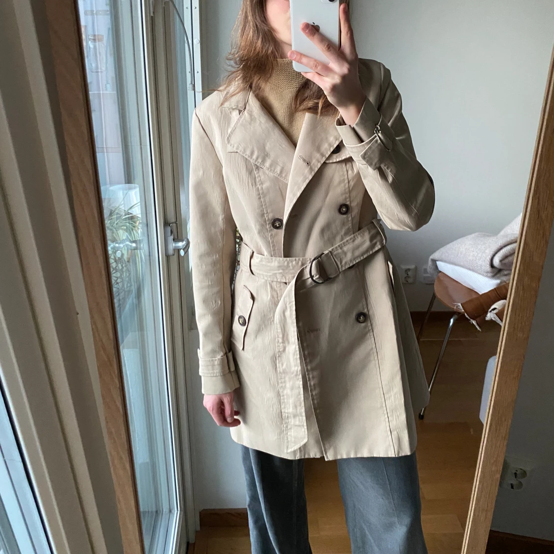 Snygg trenchcoat  - 90
