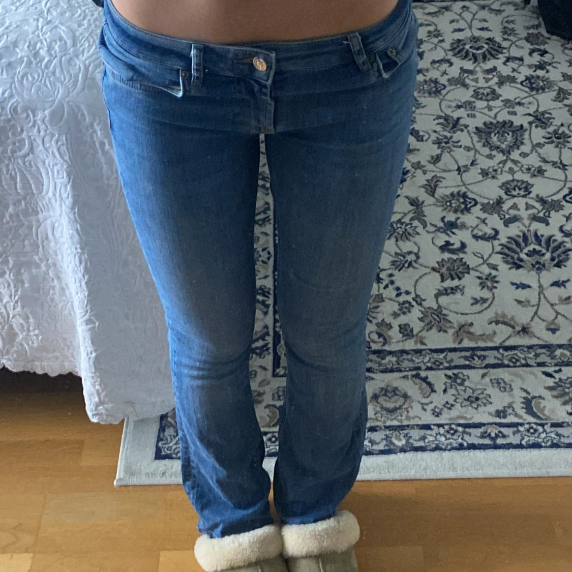 Lågmidjade jeans  - 90