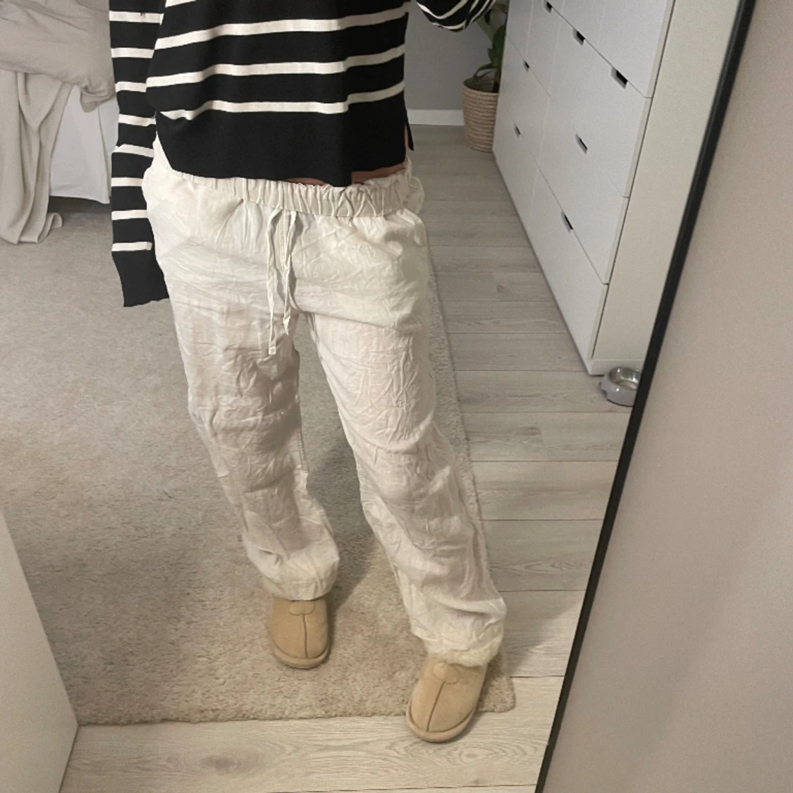 Linnebyxor från arket🫶🏼