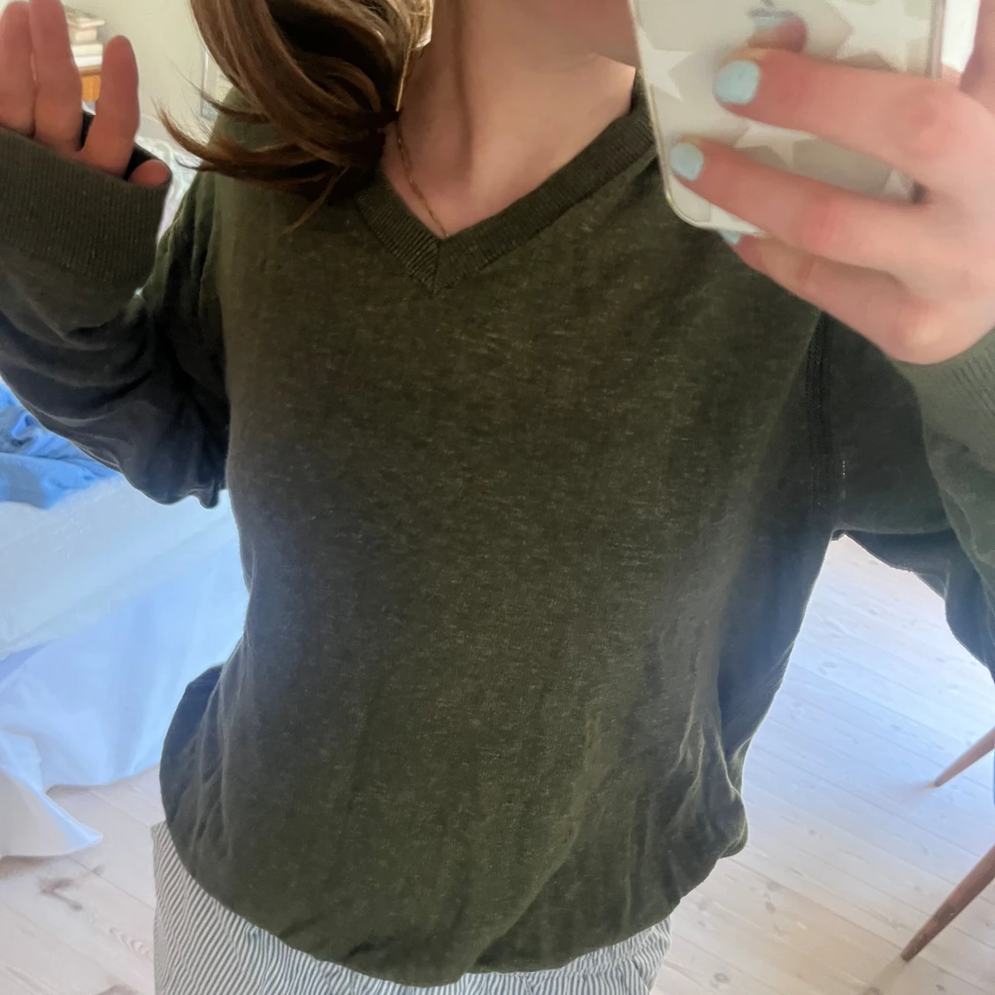 Mossgrön Banana Republic tröja
