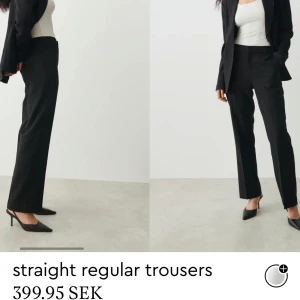 Kostymbyxor  - Supersnygga och stilrena kostymbyxor från Gina Tricot! Storlek 34. Hör av dig vid frågor eller funderingar💗💗