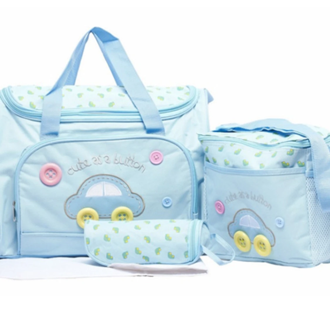 Skötväskor i 4 delar 