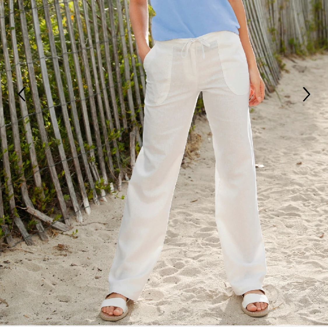 Linnebyxa från bonprix i strl 38 - 91