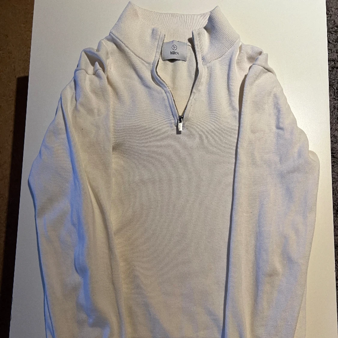 Bläck zip tröja  - 90