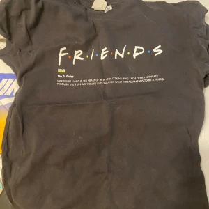 Friends tröja  - Friends tröja som är overaized så funkar på en som är s.små fläckar på den men går att tvätta tror jag .