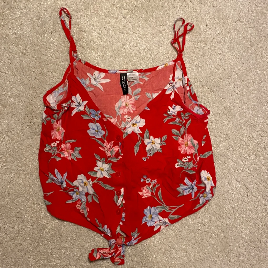 somrig och blommig topp - 90