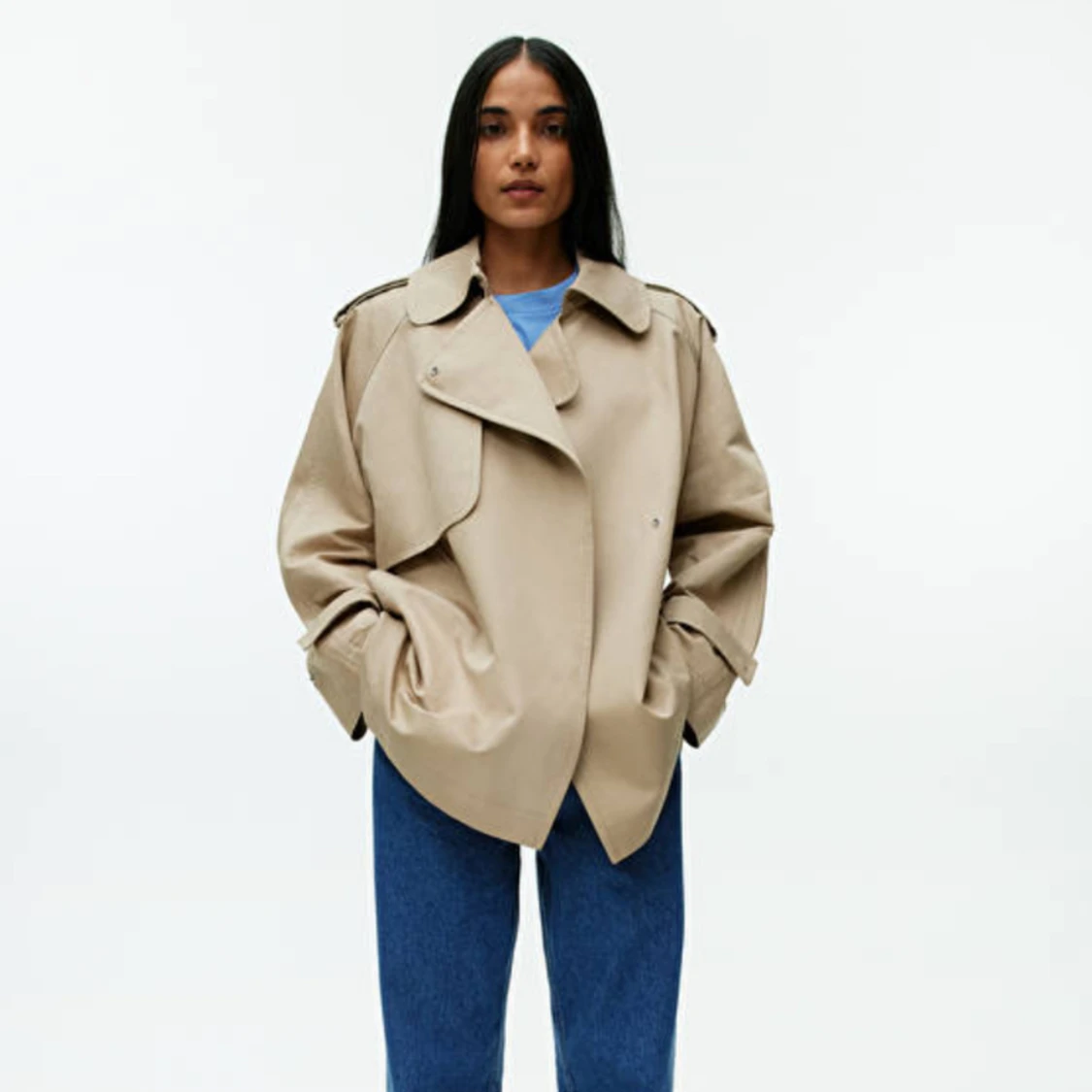 Arket kort trenchcoat  - 90