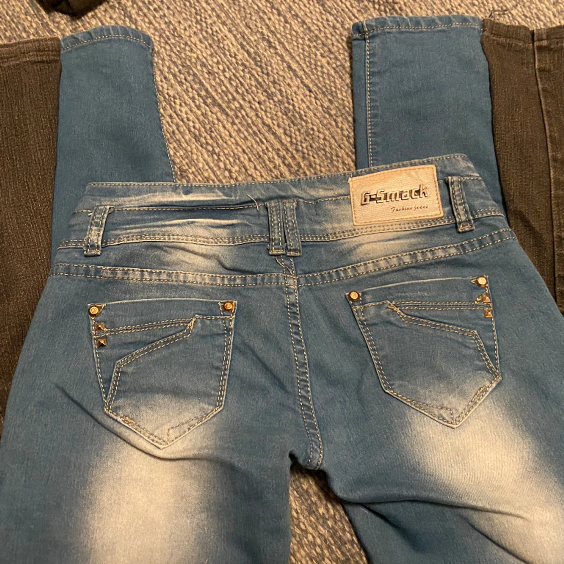 Bootcut lågmidjade jeans - 91