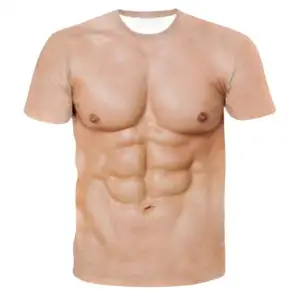 Vill du se het ut med stora attraktiva muskler men är för lat för gymmet? Köp denna tshirt och lura ditt nästa offer 