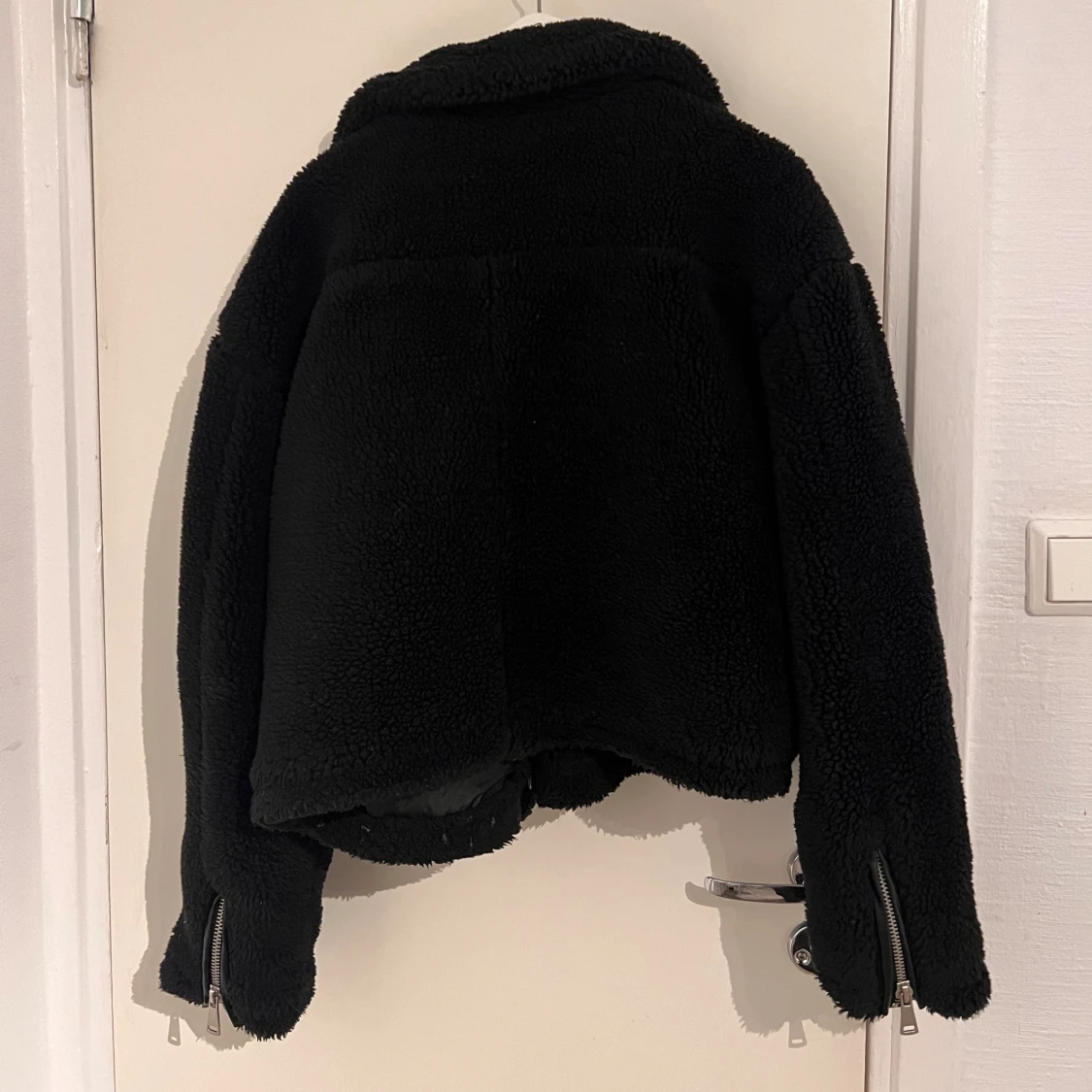 Fluffig Teddy vinterjacka  - 90
