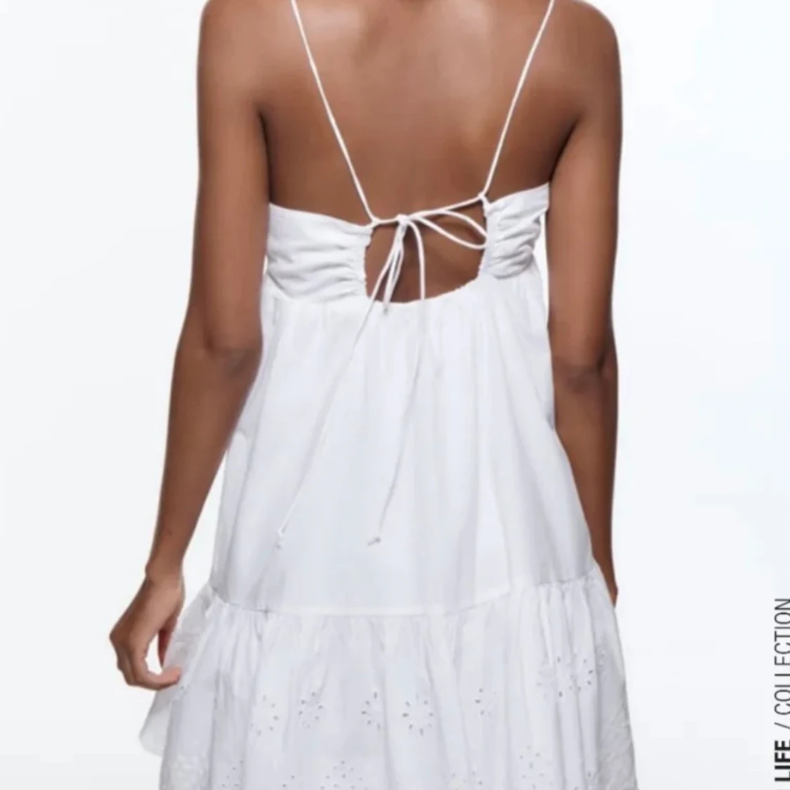 Vit zara klänning - 90