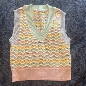 Storlek small Zara crochet vest