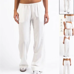 Madlady lågmidjade linnebyxor - MADLADY lågmidjade linnebyxor - Mel White Använda ett par gånger så mycket fint skick. Nypris: 599kr M - SHORT