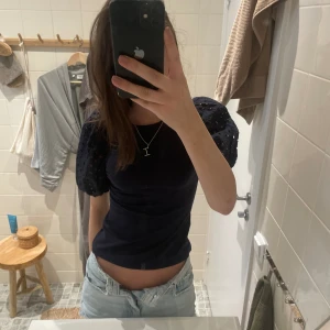 Blå topp  - Supergullig topp till sommaren! Bara använd 1 gång 💗Passar Xs/s