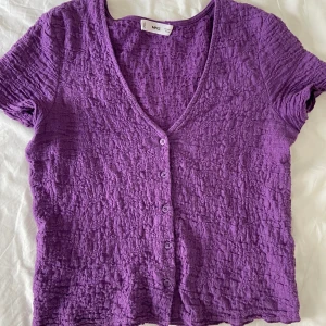 Mango purple cotton shirt - Size M but fits better as S