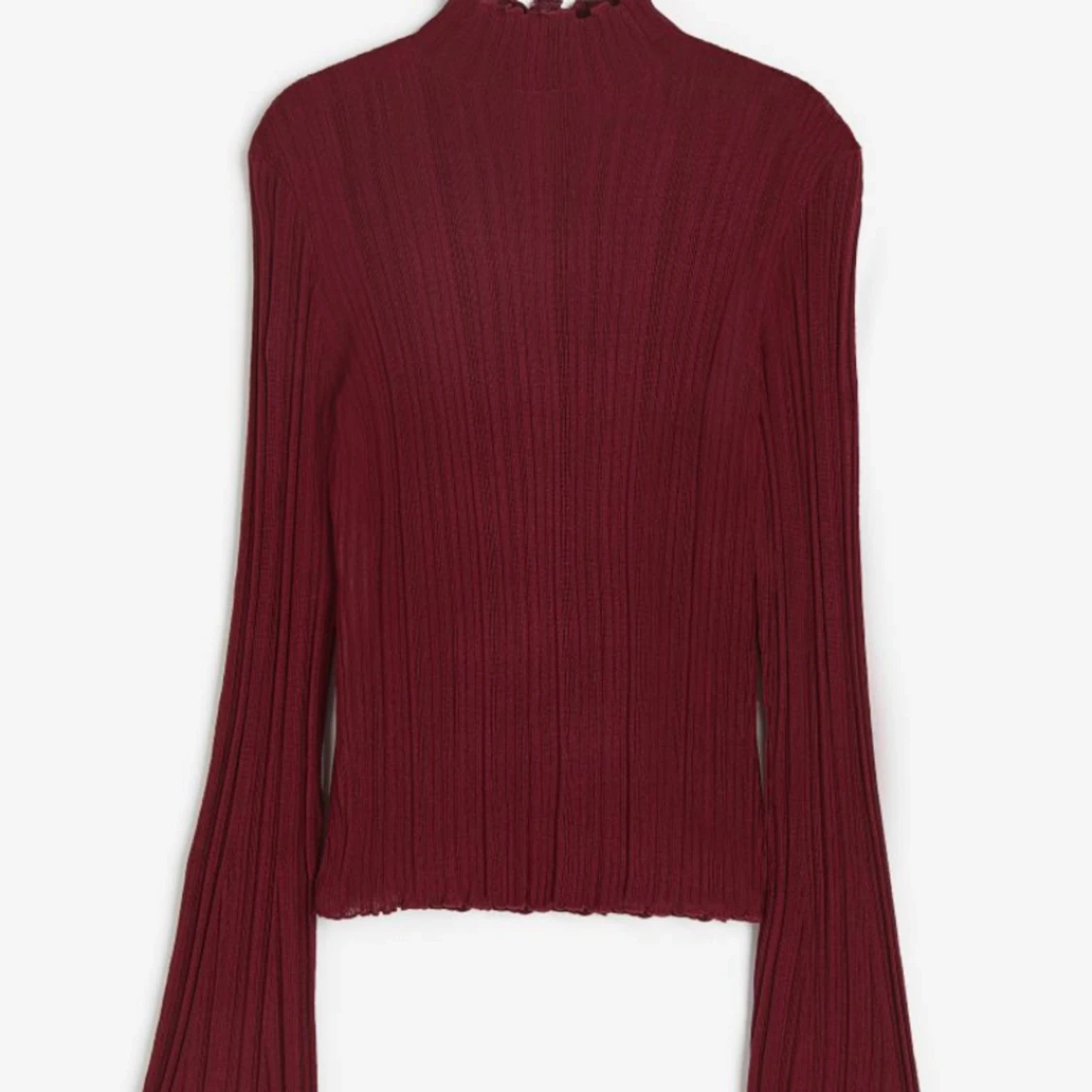 Ribbstickad tröja - 90