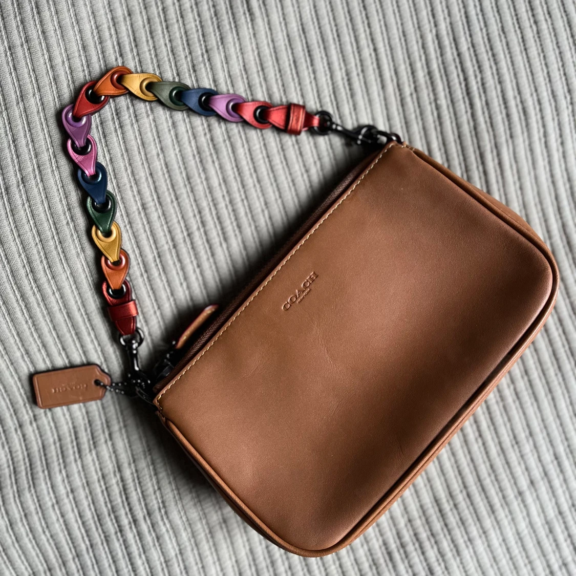 Nolita 19 camel leather Coach cluch - 92