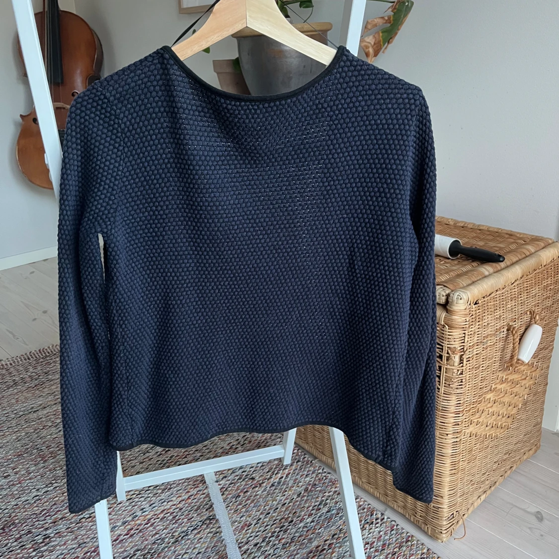 Mörkblå ONLY kofta - 90