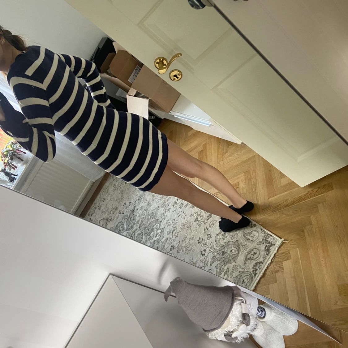 Stickad klänning  - 90