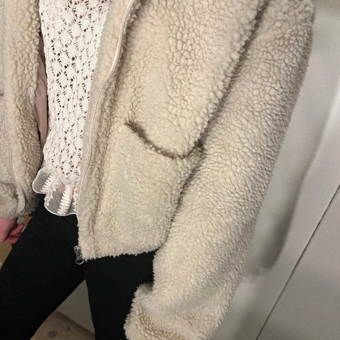 Kort Teddy flis  - 90