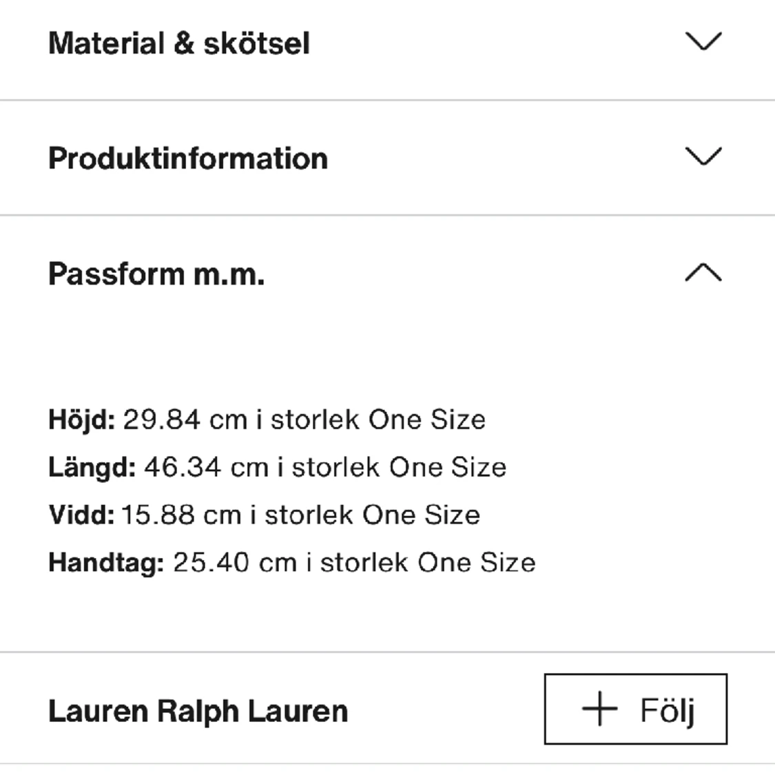 Ralph Lauren väska - 91