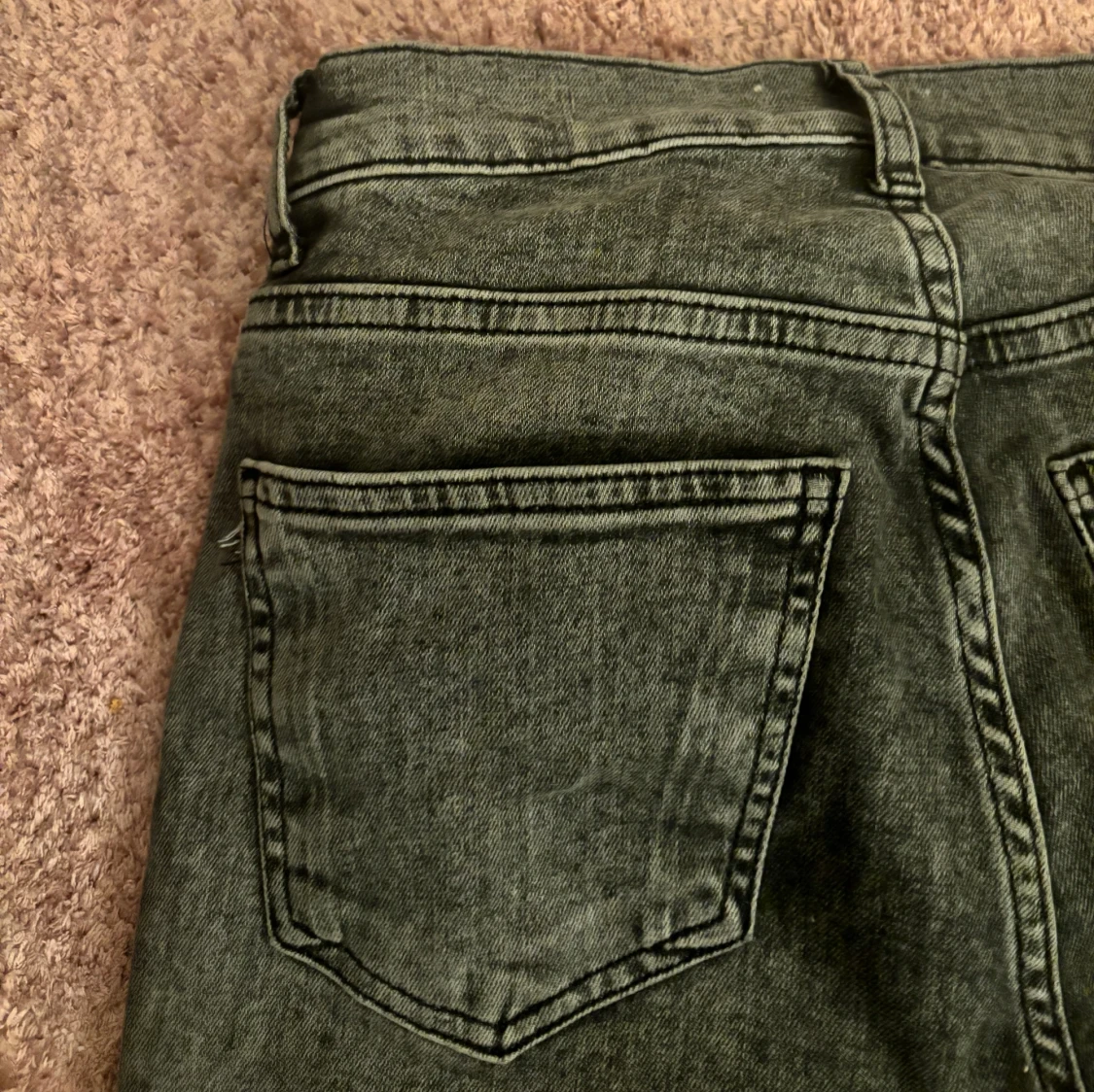 Lågmidjade bootcutjeans - 92