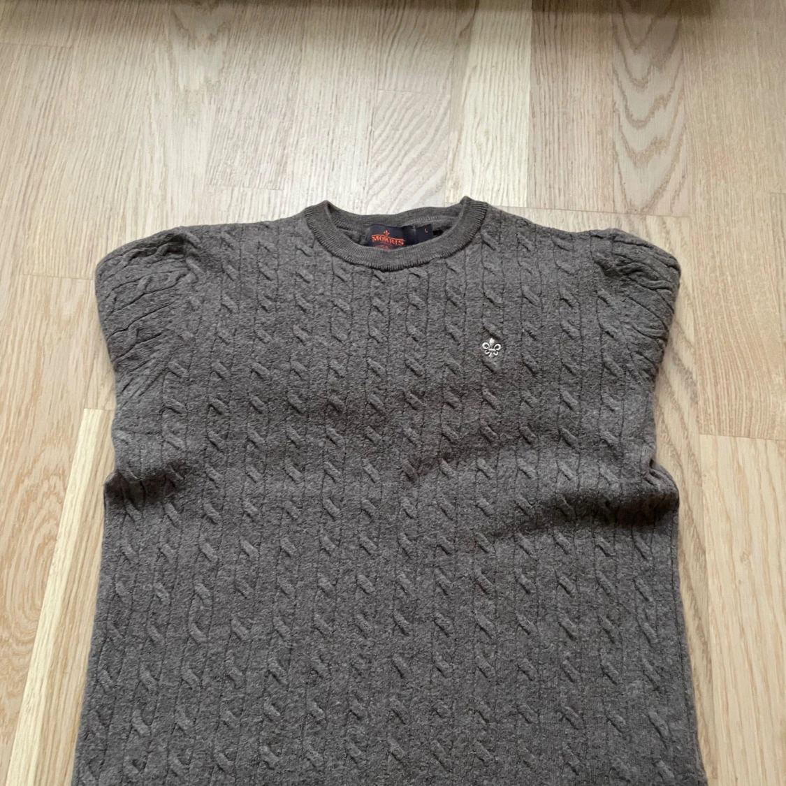 Grå stickad tröja från Morris - 91