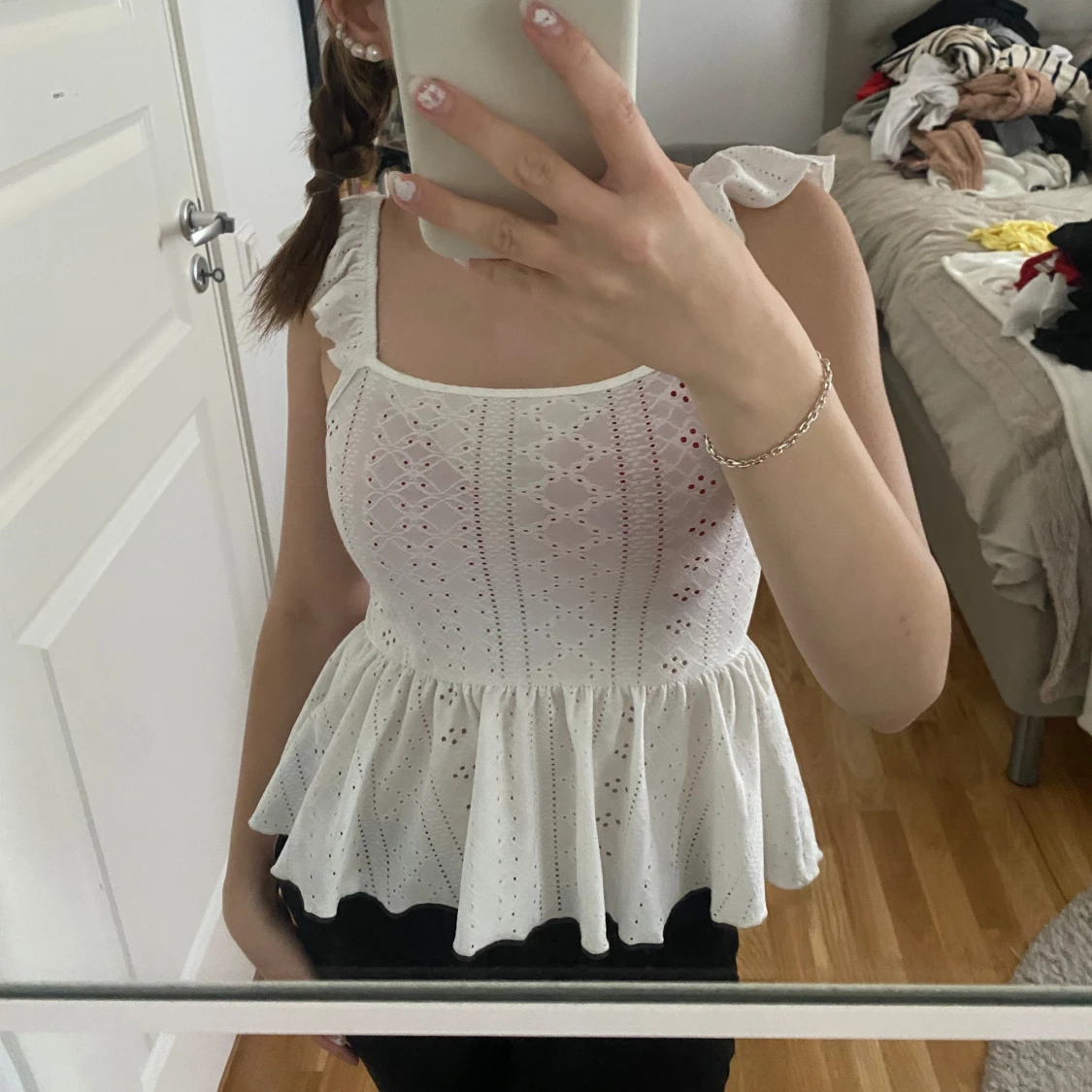 Somrig topp med öppen rygg