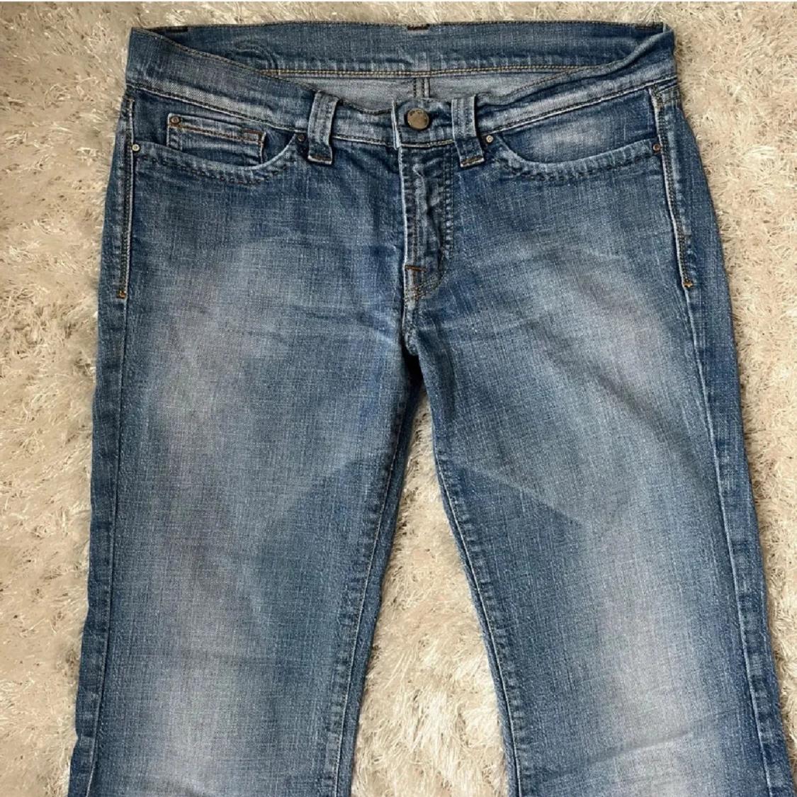 Lågmidjade jeans 💓 - 91