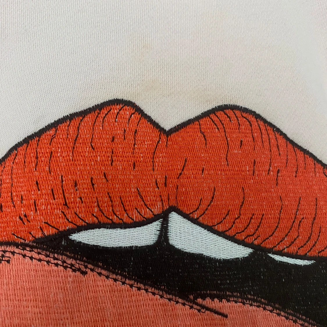 sweatshirt med tryck - 91